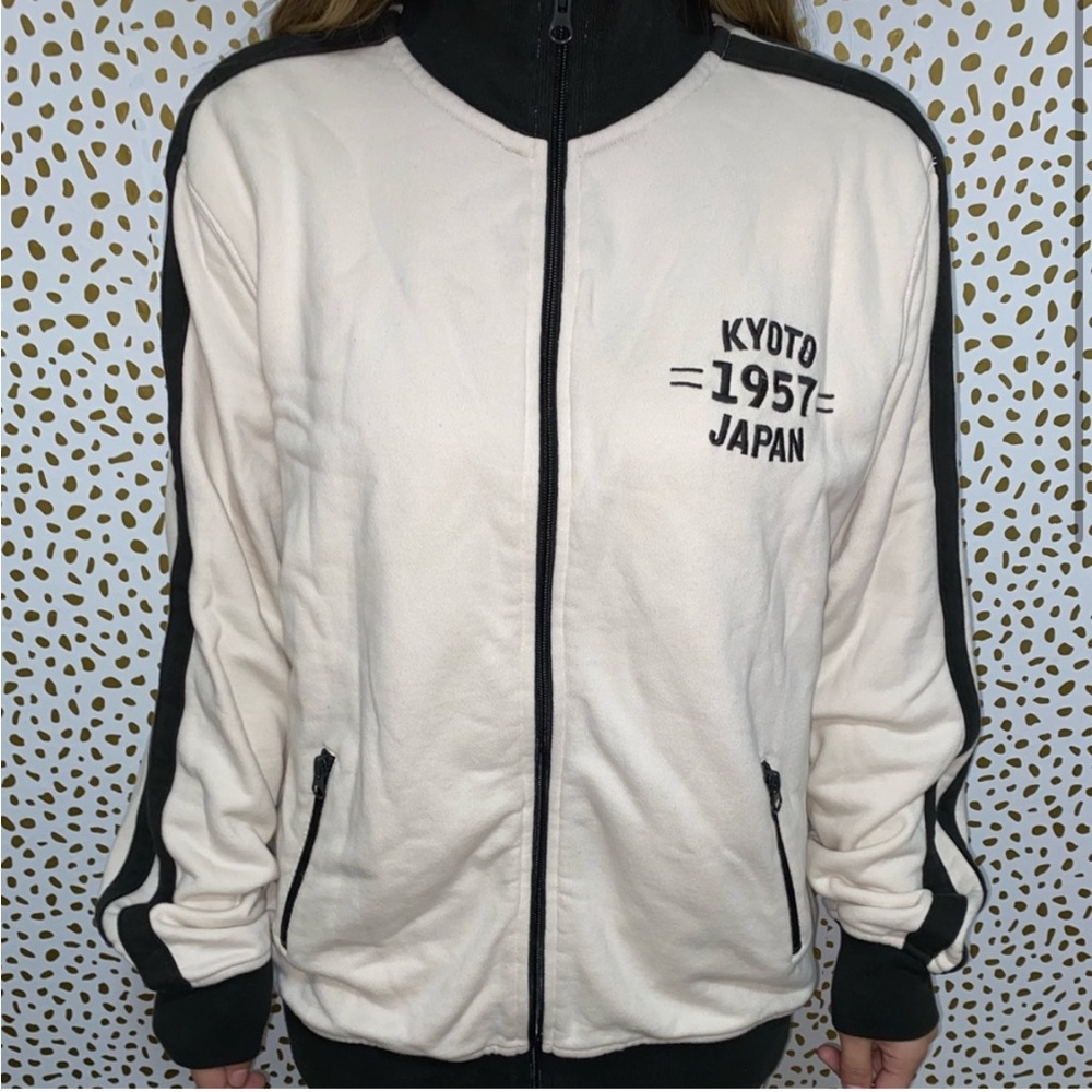 Vintage Lucky brand Kyoto 1975 dragon Japan jacket size L